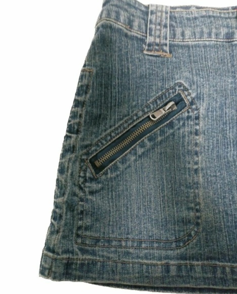 T'oui Blue Jean Mini Skirt - Picture 4 of 5